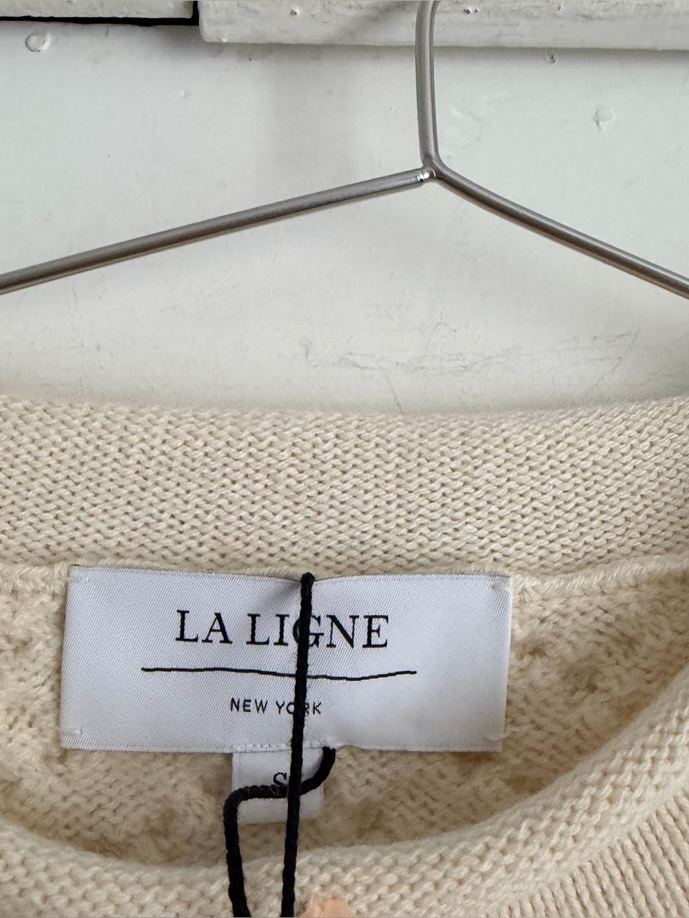 La Ligne Portman Sweater- Cream - Picture 2 of 7